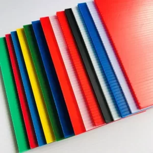 PP SHEET, 650 X 1000 MM 1000 GSM, BLUE COLOUR , PP CURRUGATED SHEET, 5MM
