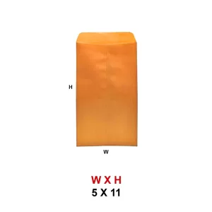 11 X 5 INCH BROWN ENVELOPES