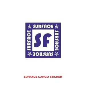 SURFACE CARGO STICKER PACK OF 100 NOS