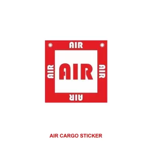 AIR CARGO STICKER PACK OF 100 NOS