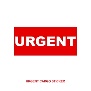 URGENT STICKER PACK OF 100 NOS