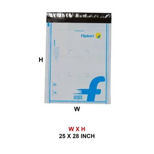 25 X 28 FLIPKART PRINTED COURIER SHIPPING BAG - PACK OF 50 NOS