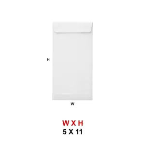11 X 5 INCH WHITE ENVELOPES